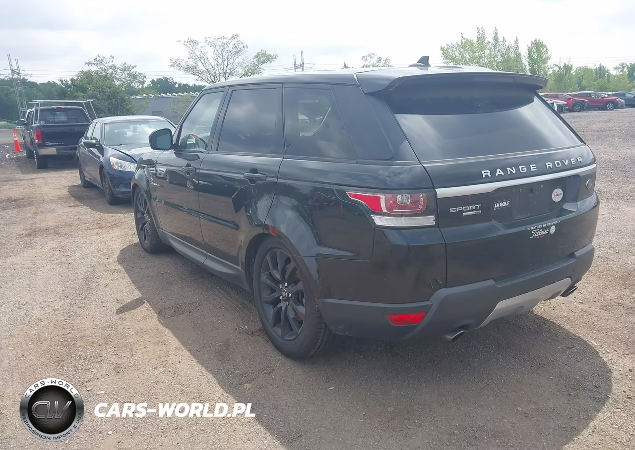2016 Land Rover Range Rover Sport 3.0L V6 Supercharged Hse VIN:SALWR2VF2GA638532 - 3