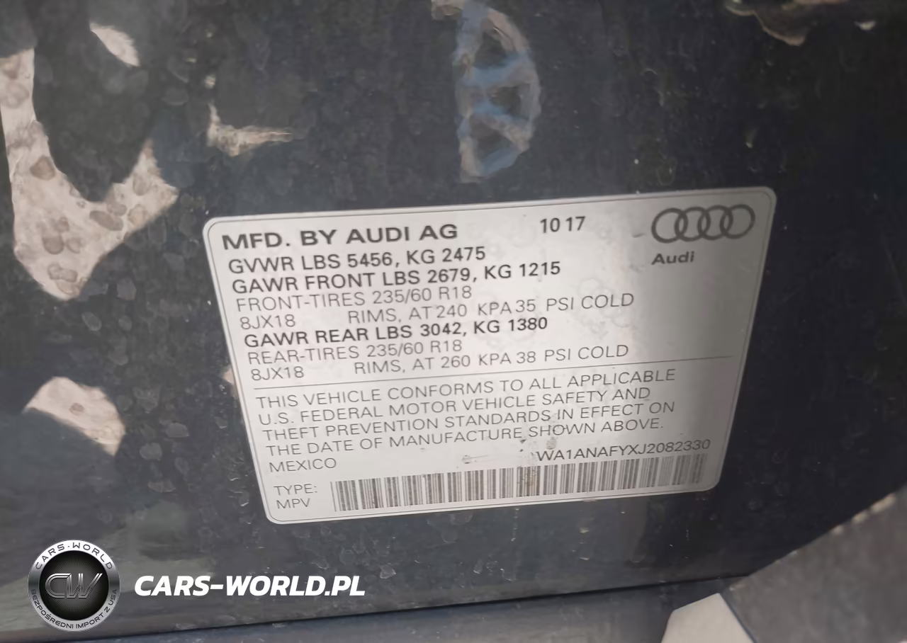 2018 Audi Q5 2.0T Premium-2.0T Tech Premium VIN:WA1ANAFYXJ2082330 - 9