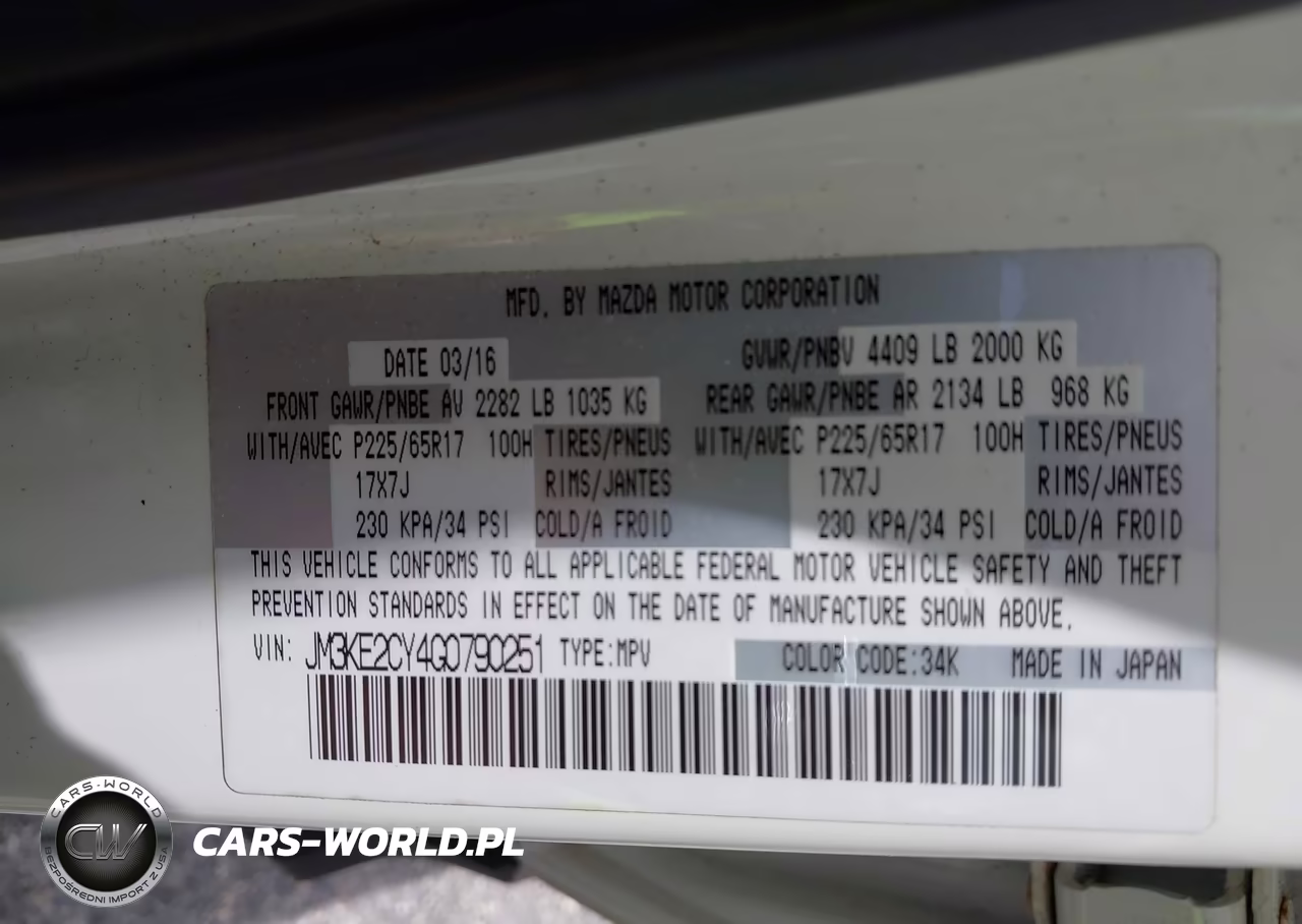 2016 Mazda Cx-5 Touring VIN:JM3KE2CY4G0790251 - 9