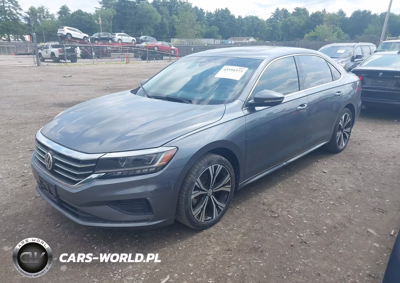 2021 Volkswagen Passat 2.0T Se VIN:1VWSA7A36MC018981 - 2