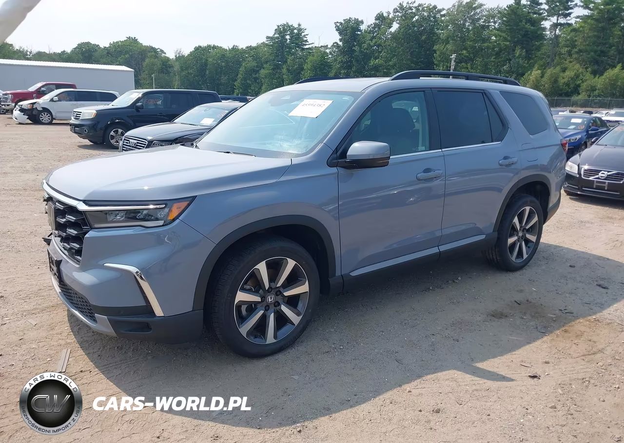 2025 Honda Pilot Touring VIN:5FNYG1H74SB011691 - 2