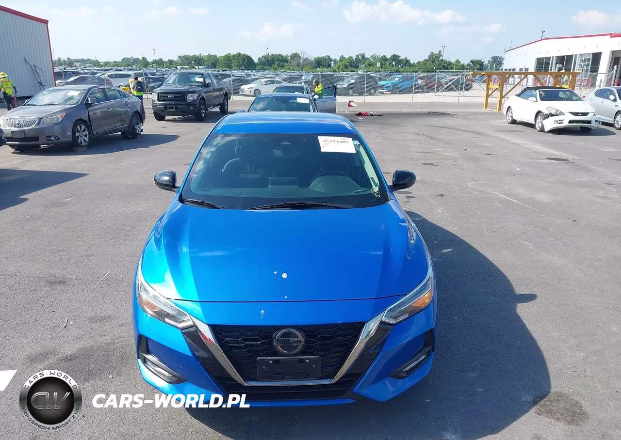 2021 Nissan Sentra Sr Xtronic Cvt VIN:3N1AB8DV2MY255962 - 12