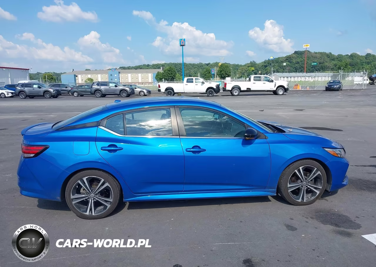 2021 Nissan Sentra Sr Xtronic Cvt VIN:3N1AB8DV2MY255962 - 13