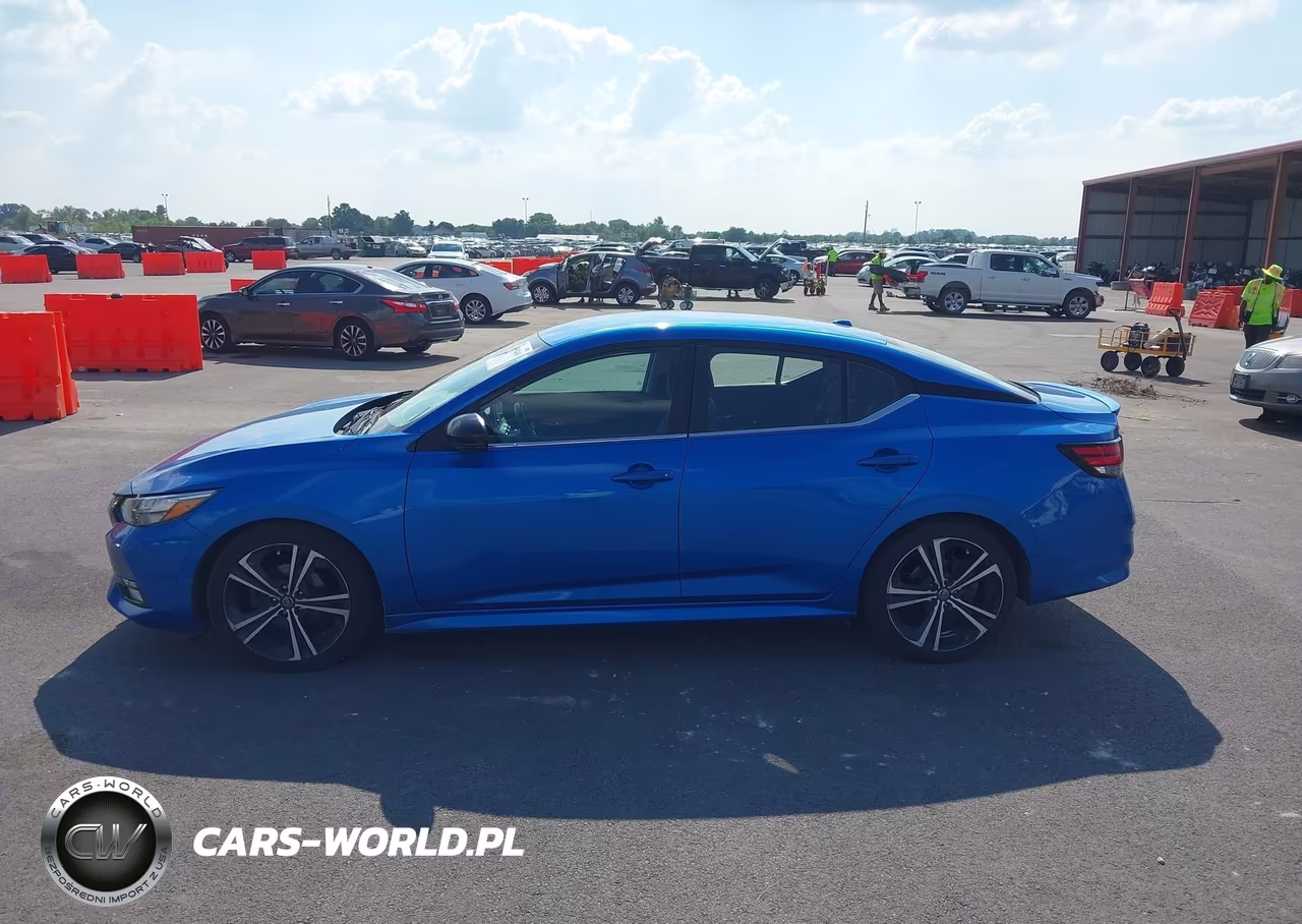 2021 Nissan Sentra Sr Xtronic Cvt VIN:3N1AB8DV2MY255962 - 14