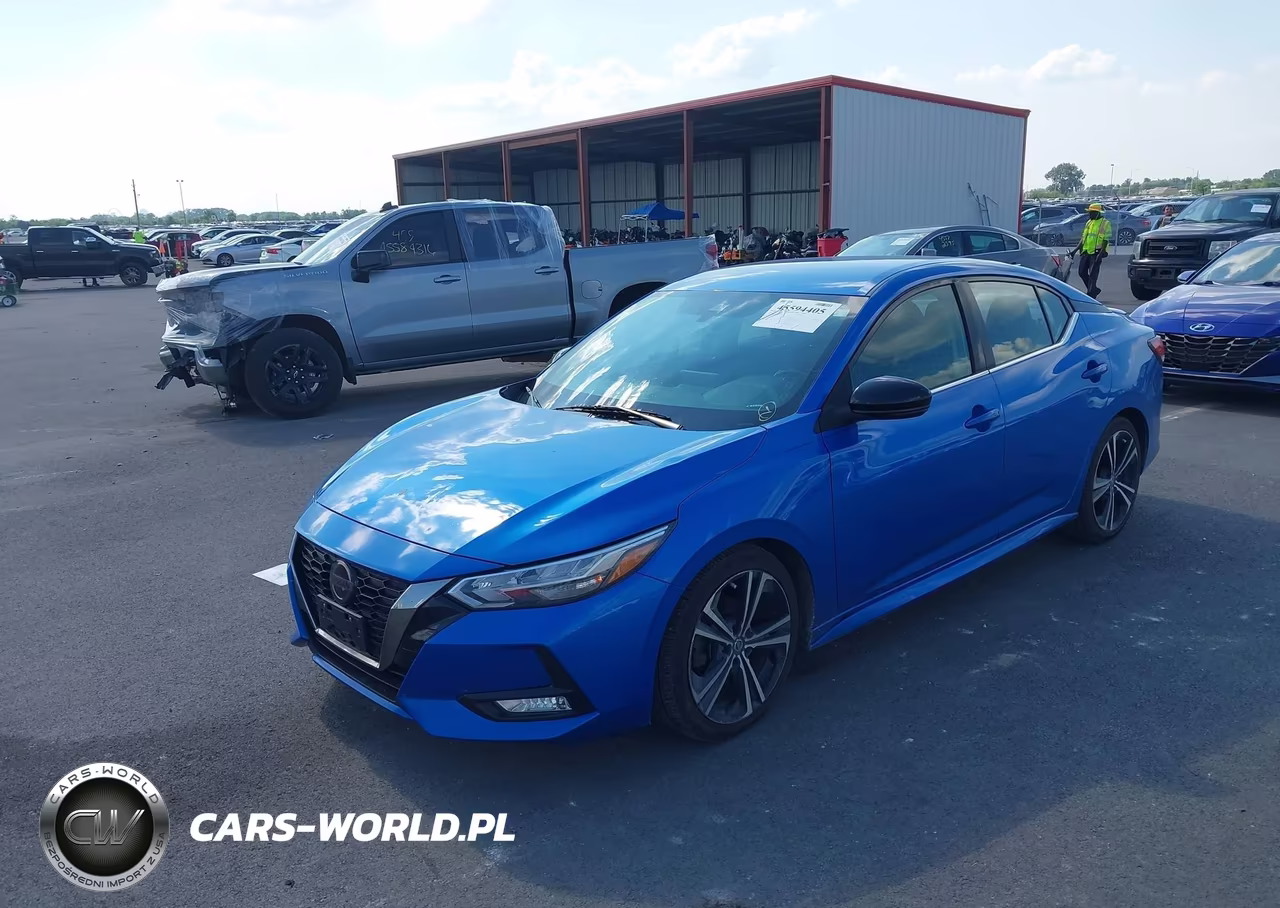 2021 Nissan Sentra Sr Xtronic Cvt VIN:3N1AB8DV2MY255962 - 2