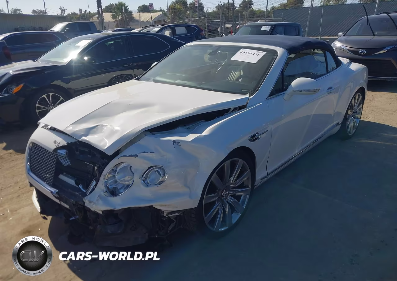 2017 Bentley Continental Gt V8 VIN:SCBGT3ZAXHC061422 - 2
