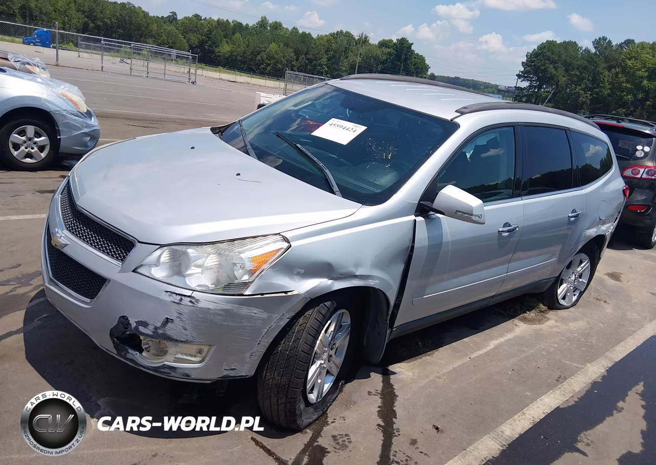 2012 Chevrolet Traverse Lt W-1Lt VIN:1GNKVGED2CJ136568 - 2