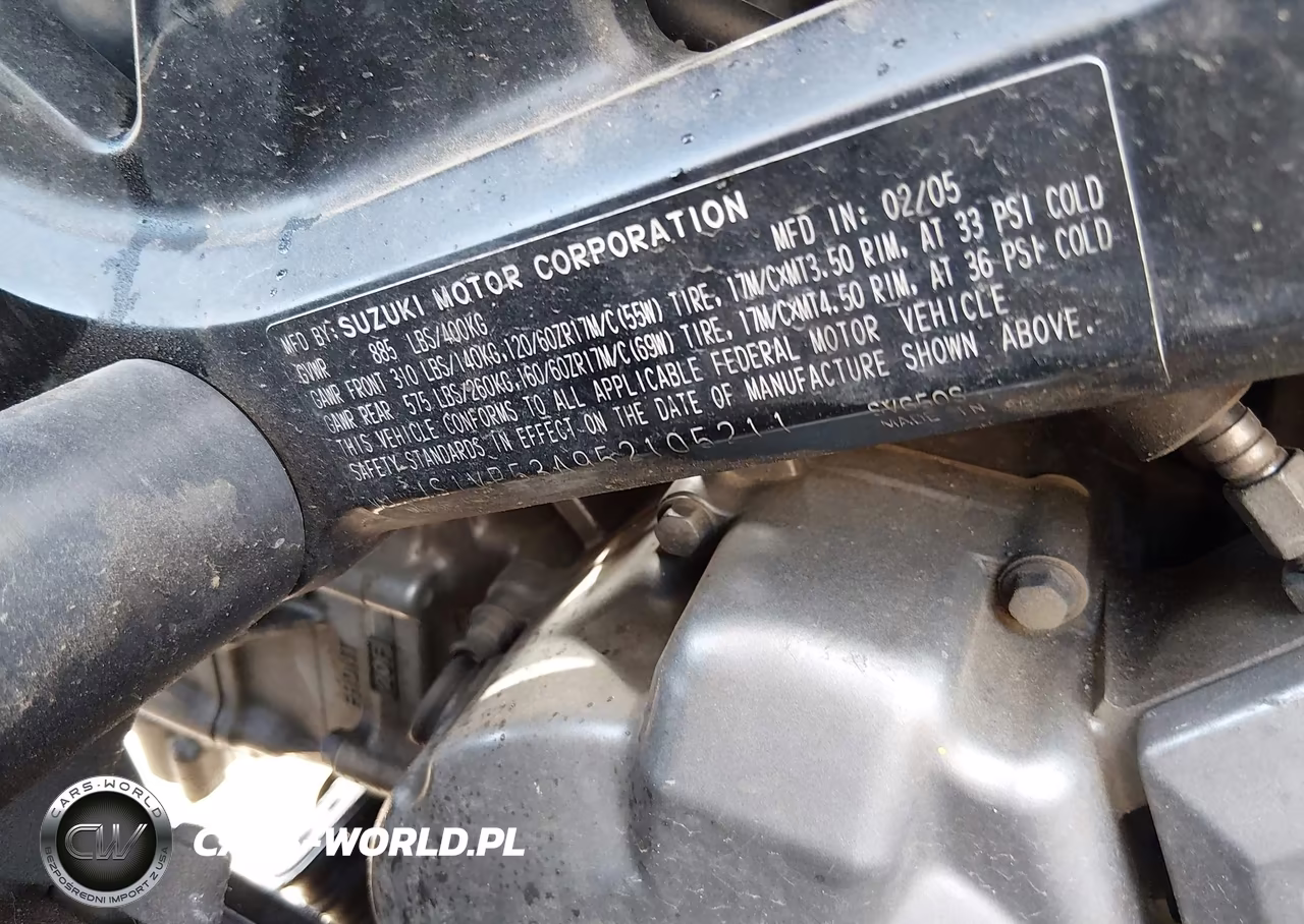 2005 Suzuki Sv650 VIN:JS1VP53A952105211 - 10