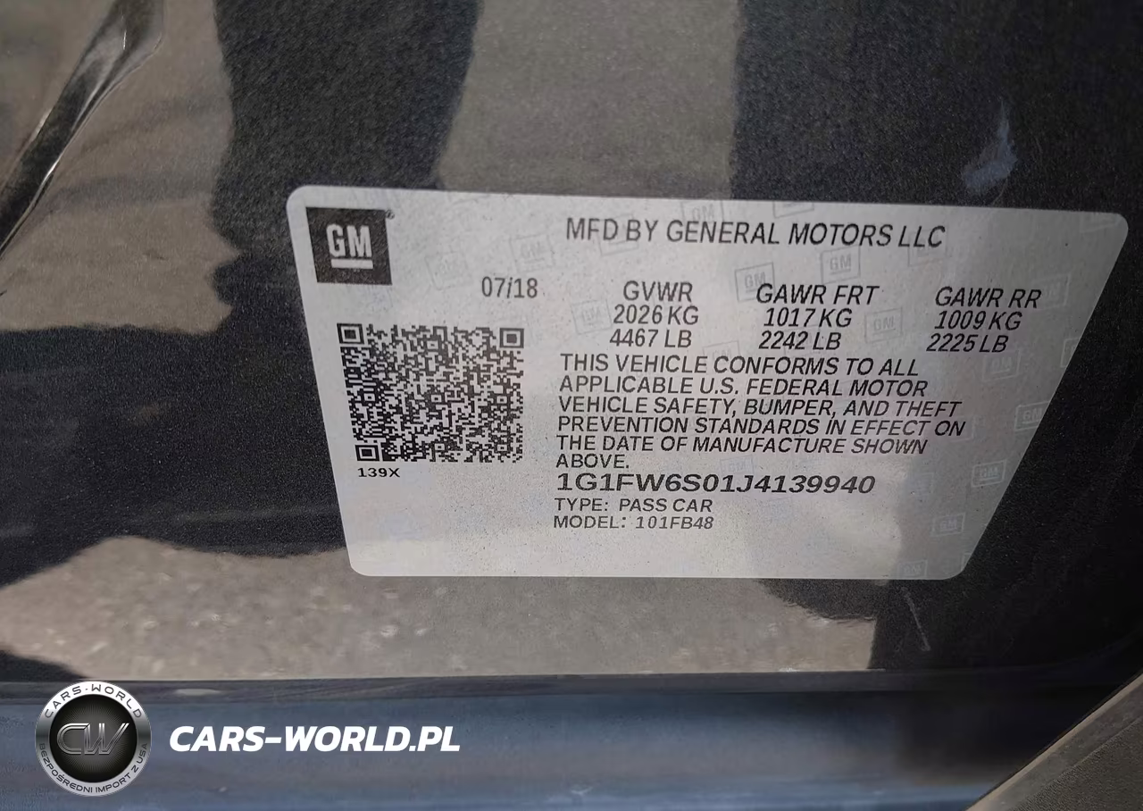 2018 Chevrolet Bolt Ev Lt VIN:1G1FW6S01J4139940 - 9