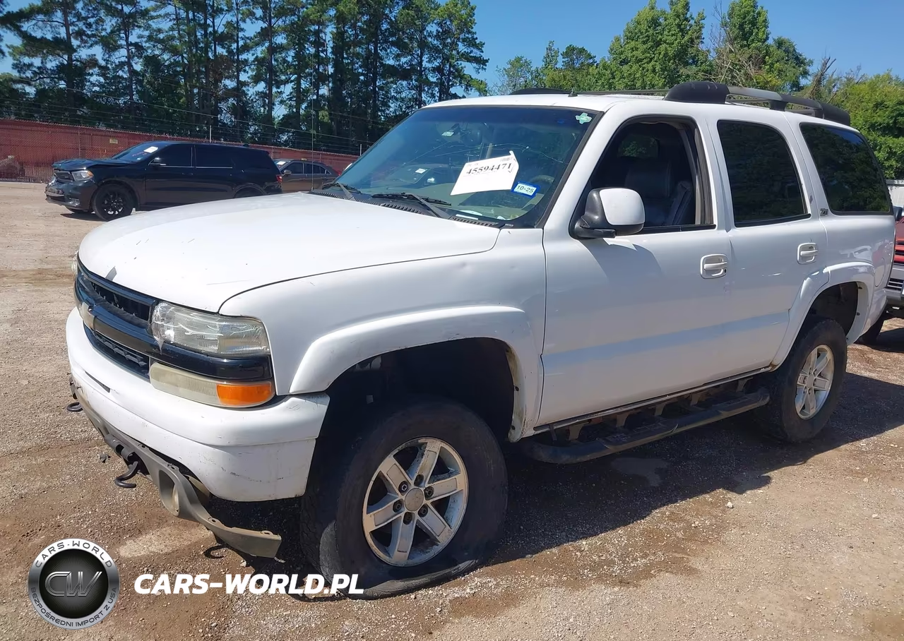 2002 Chevrolet Tahoe Z71 VIN:1GNEK13Z92R261472 - 2