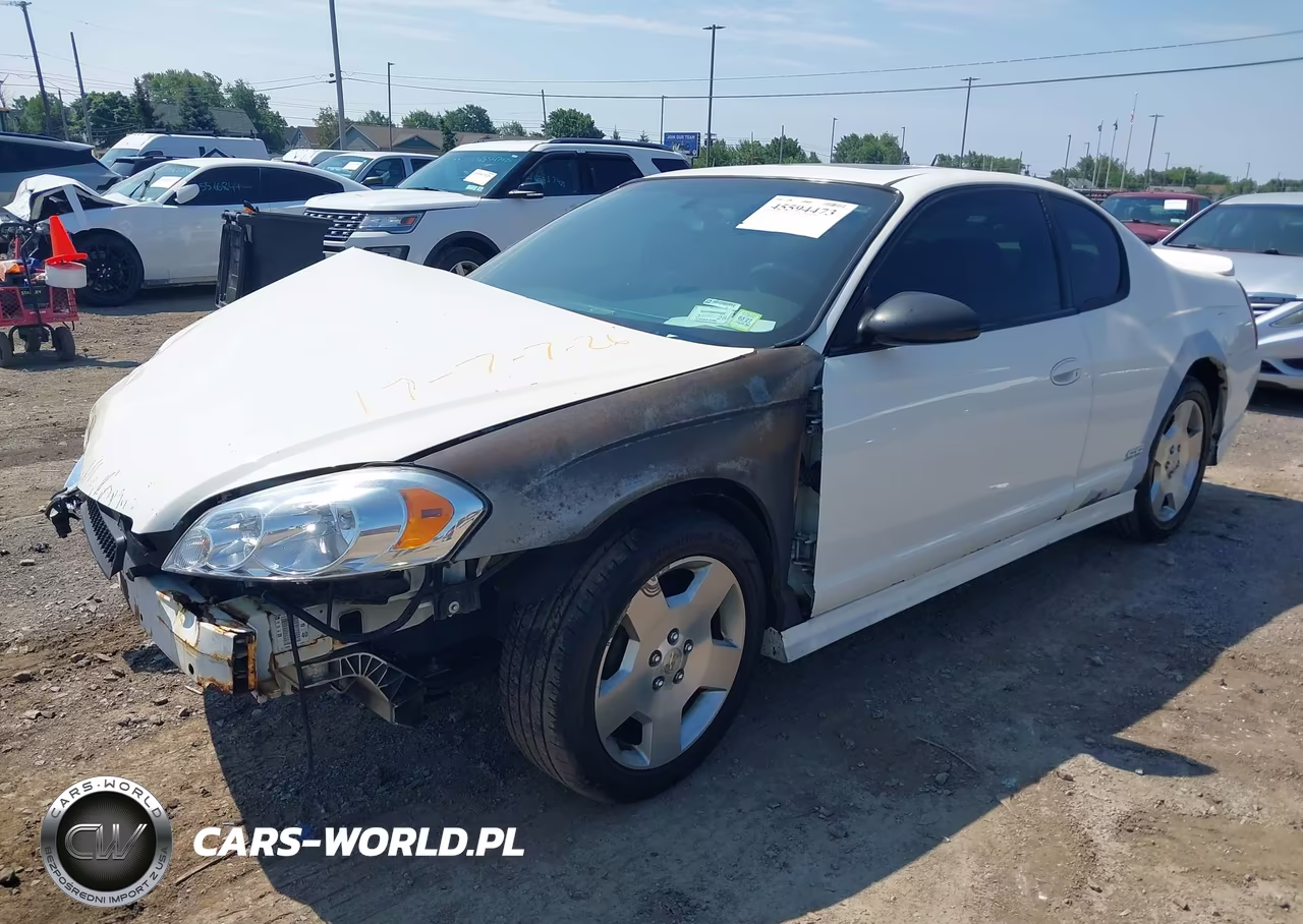 2007 Chevrolet Monte Carlo Ss VIN:2G1WL15C779418798 - 2