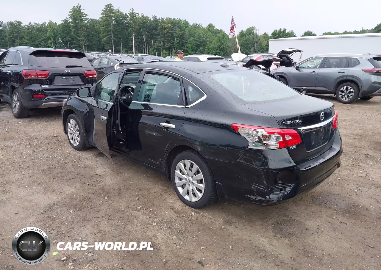 2017 Nissan Sentra Sv VIN:3N1AB7AP7HL721470 - 3