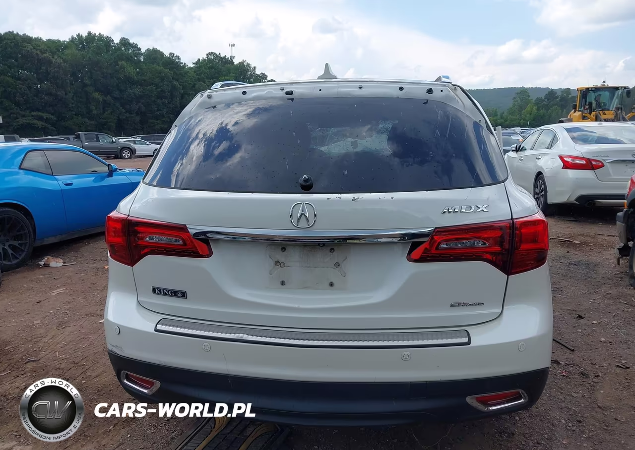 2016 Acura Mdx Advance Entertainment Packages-Advance Package VIN:5FRYD4H98GB045196 - 16