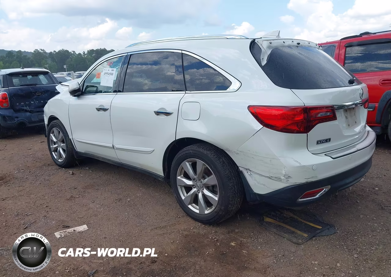 2016 Acura Mdx Advance Entertainment Packages-Advance Package VIN:5FRYD4H98GB045196 - 3