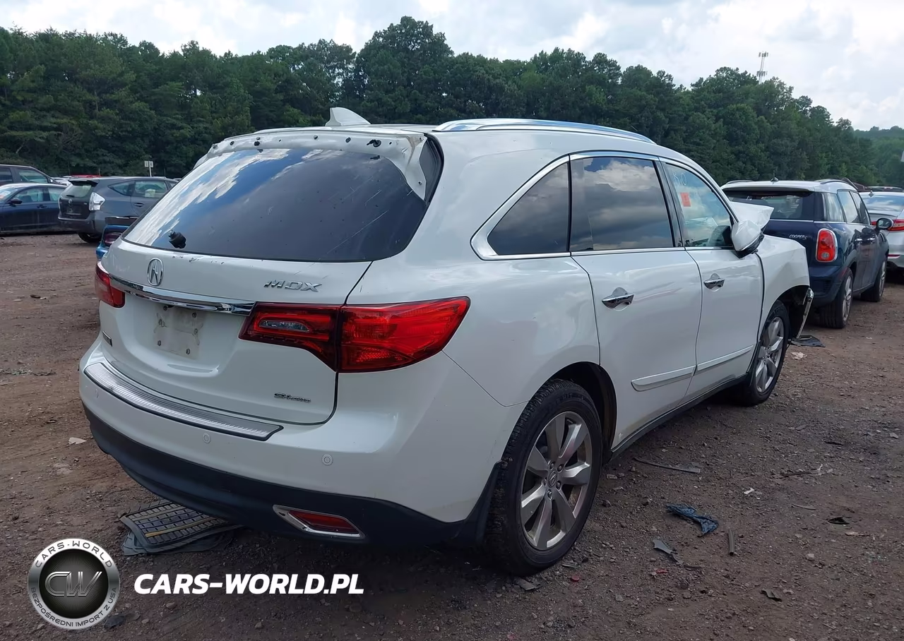 2016 Acura Mdx Advance Entertainment Packages-Advance Package VIN:5FRYD4H98GB045196 - 4