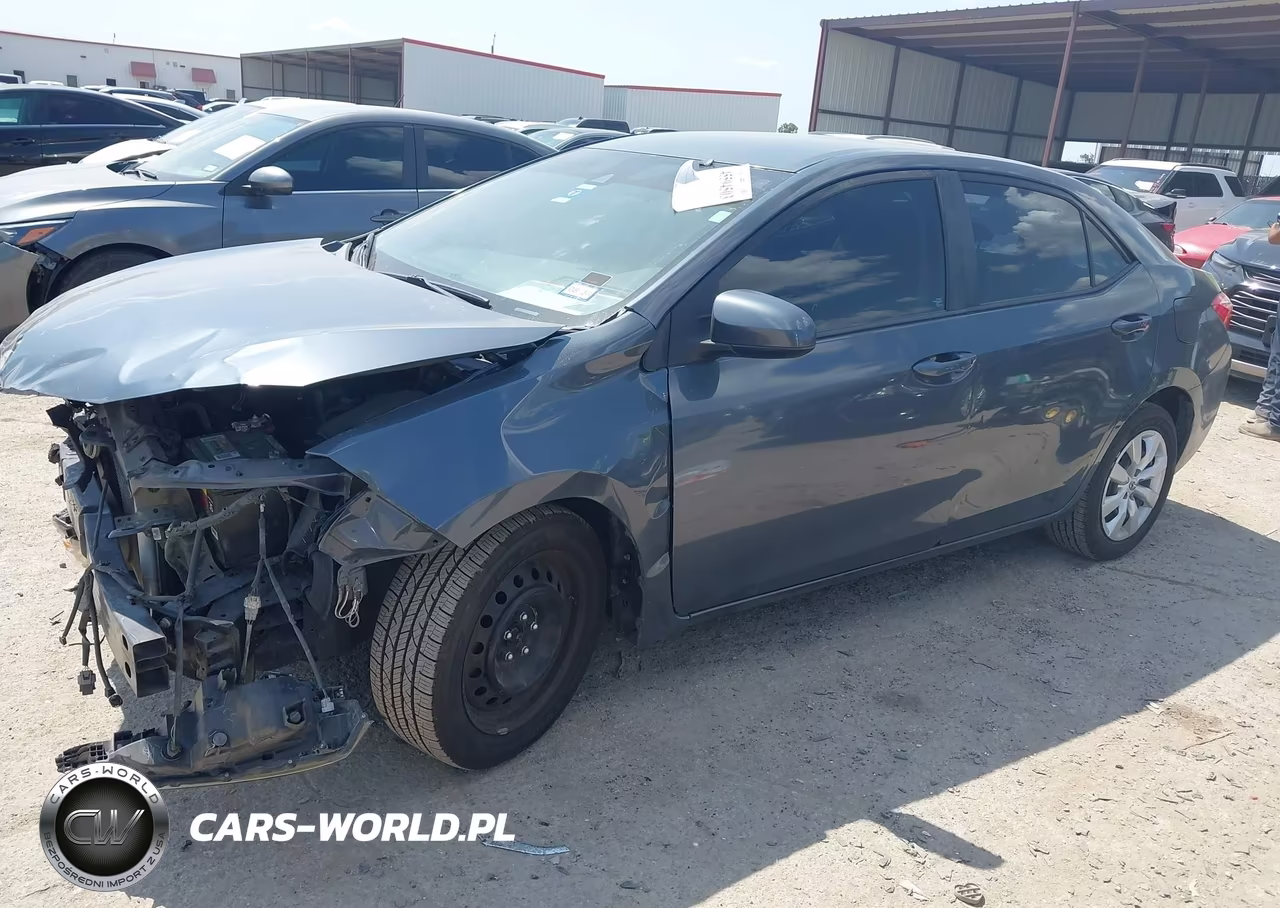 2017 Toyota Corolla Le VIN:5YFBURHE2HP580337 - 2