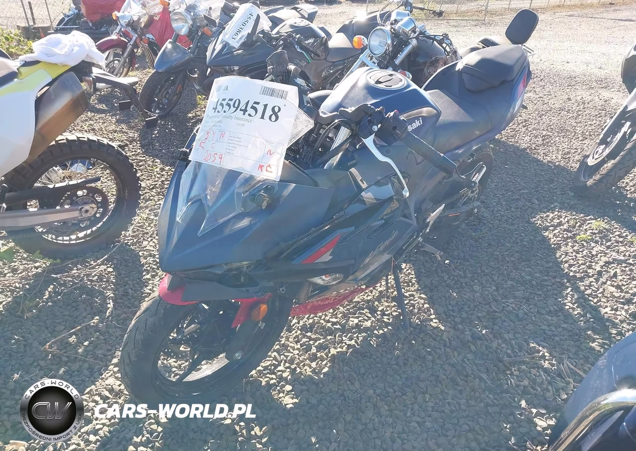 2026 Kawasaki Ex500 VIN:ML5EXGG18TDA77296 - 2