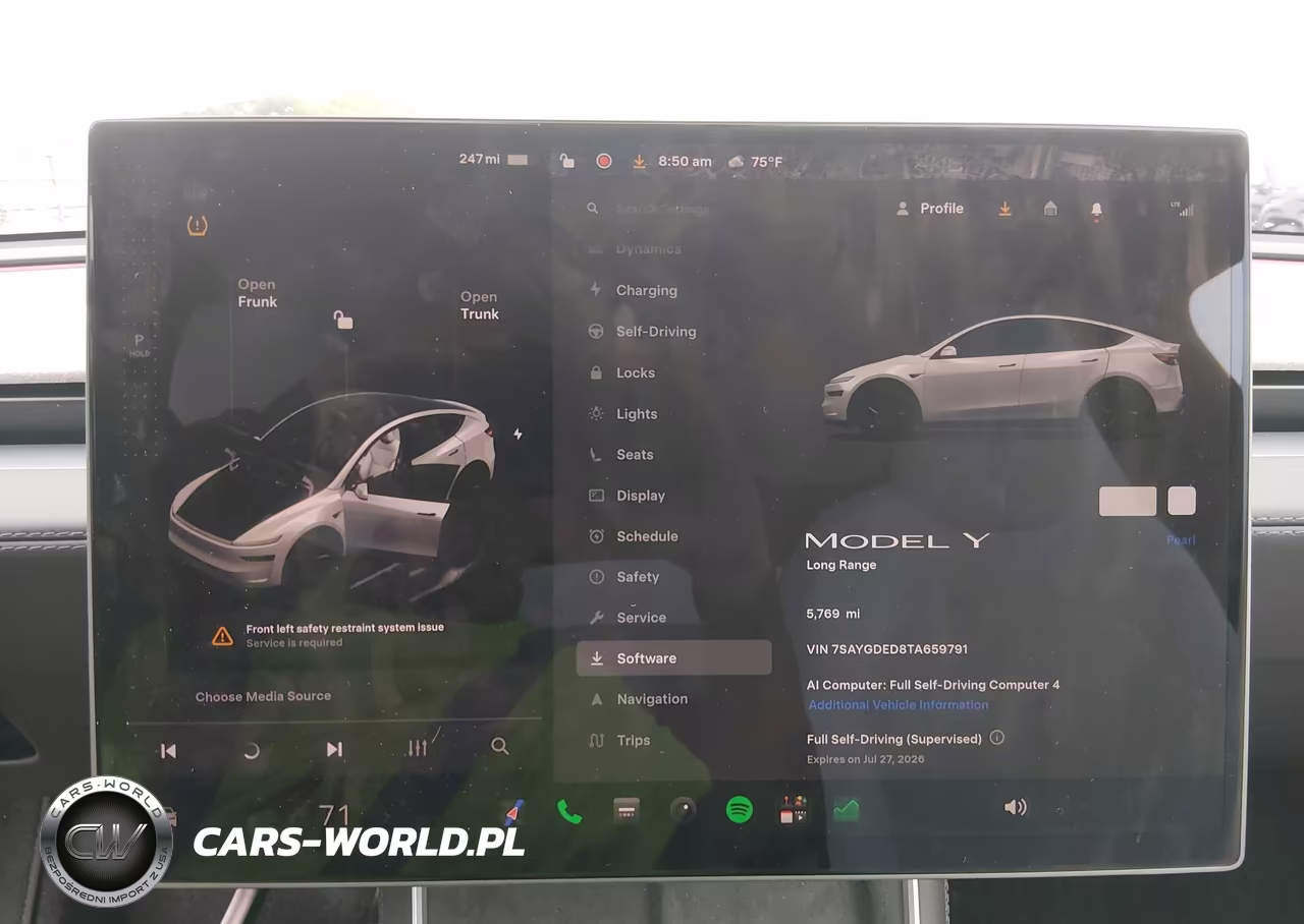 2026 Tesla Model Y Premium Rear-Wheel Drive-Rear-Wheel Drive VIN:7SAYGDED8TA659791 - 7