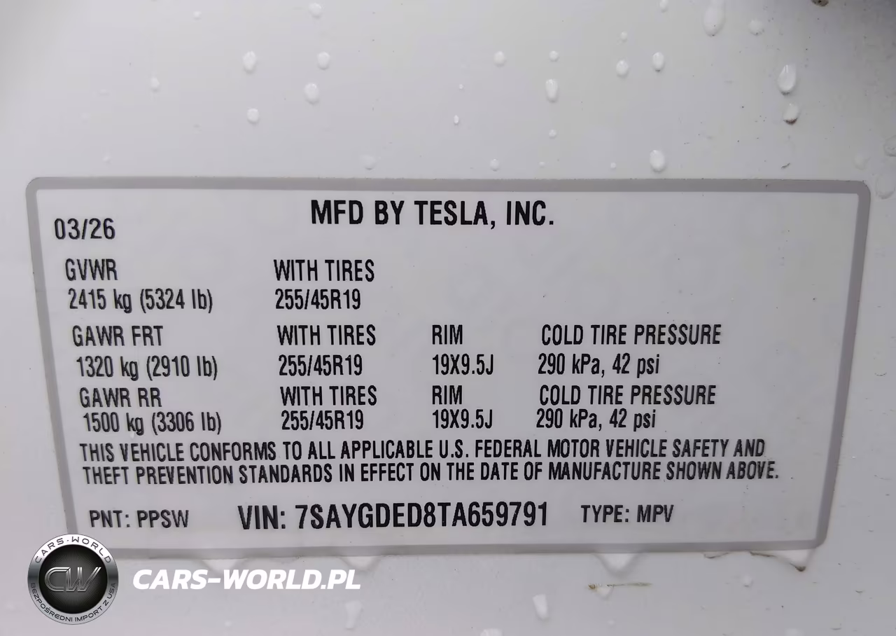 2026 Tesla Model Y Premium Rear-Wheel Drive-Rear-Wheel Drive VIN:7SAYGDED8TA659791 - 9