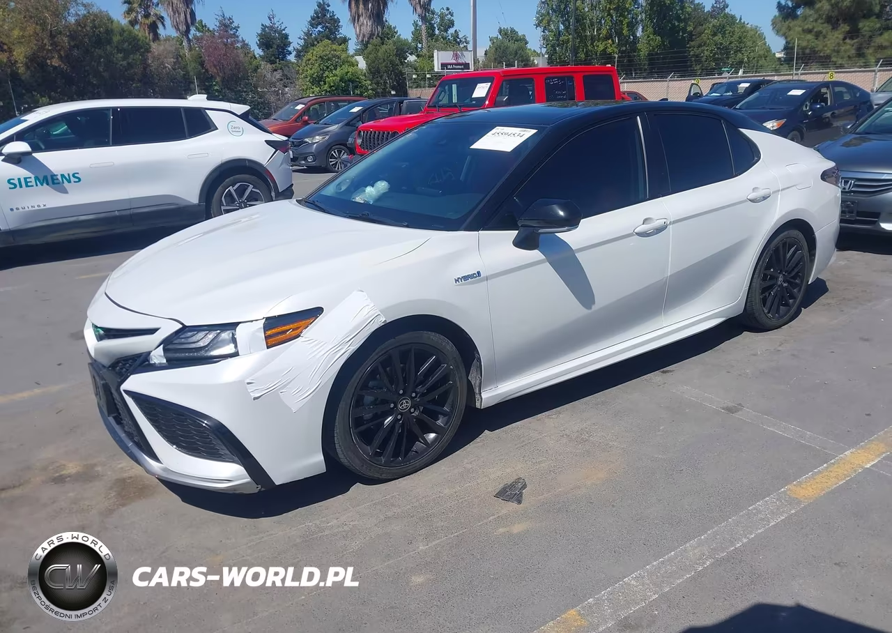 2021 Toyota Camry Xse Hybrid VIN:4T1K31AK3MU028262 - 2