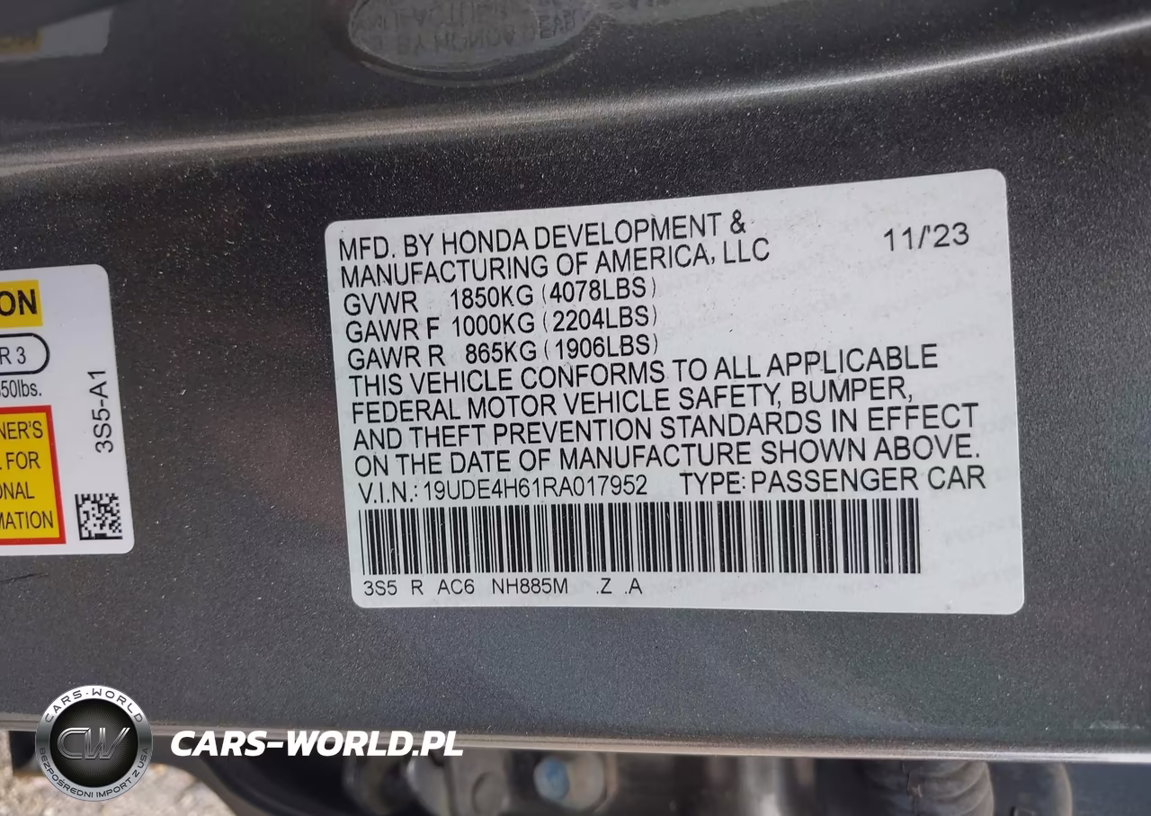 2024 Acura Integra A-Spec Technology VIN:19UDE4H61RA017952 - 9