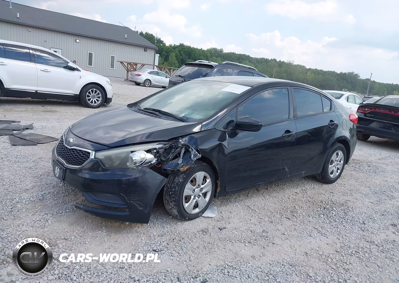 2016 Kia Forte Lx VIN:KNAFK4A6XG5523857 - 2