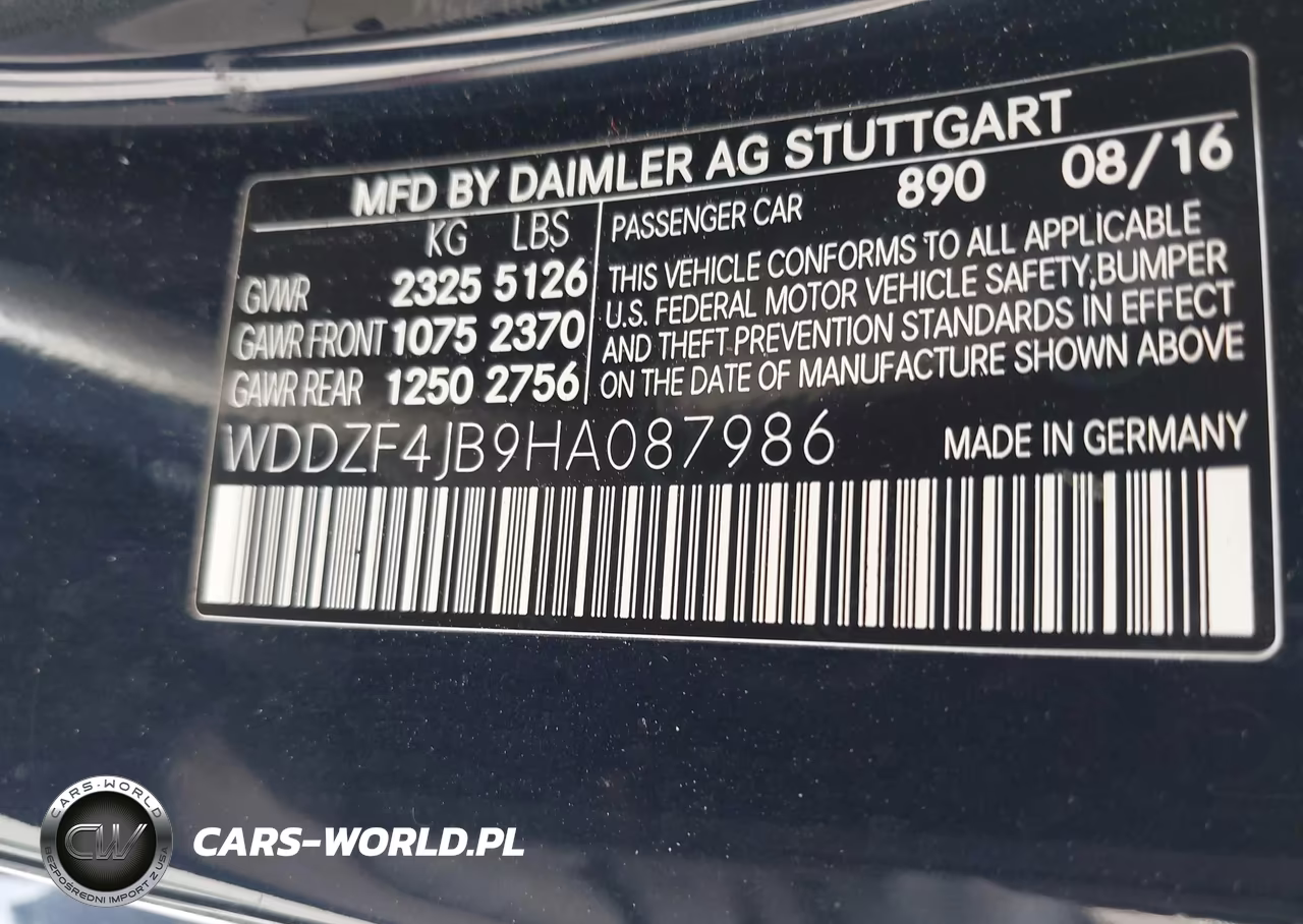 2017 Mercedes-Benz E 300 VIN:WDDZF4JB9HA087986 - 9