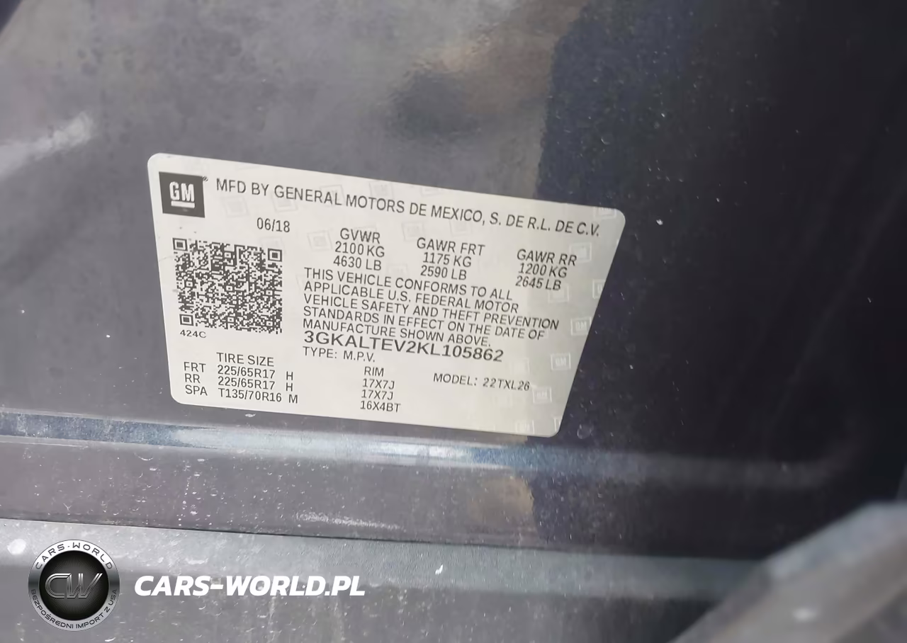 2019 GMC Terrain Sle VIN:3GKALTEV2KL105862 - 9