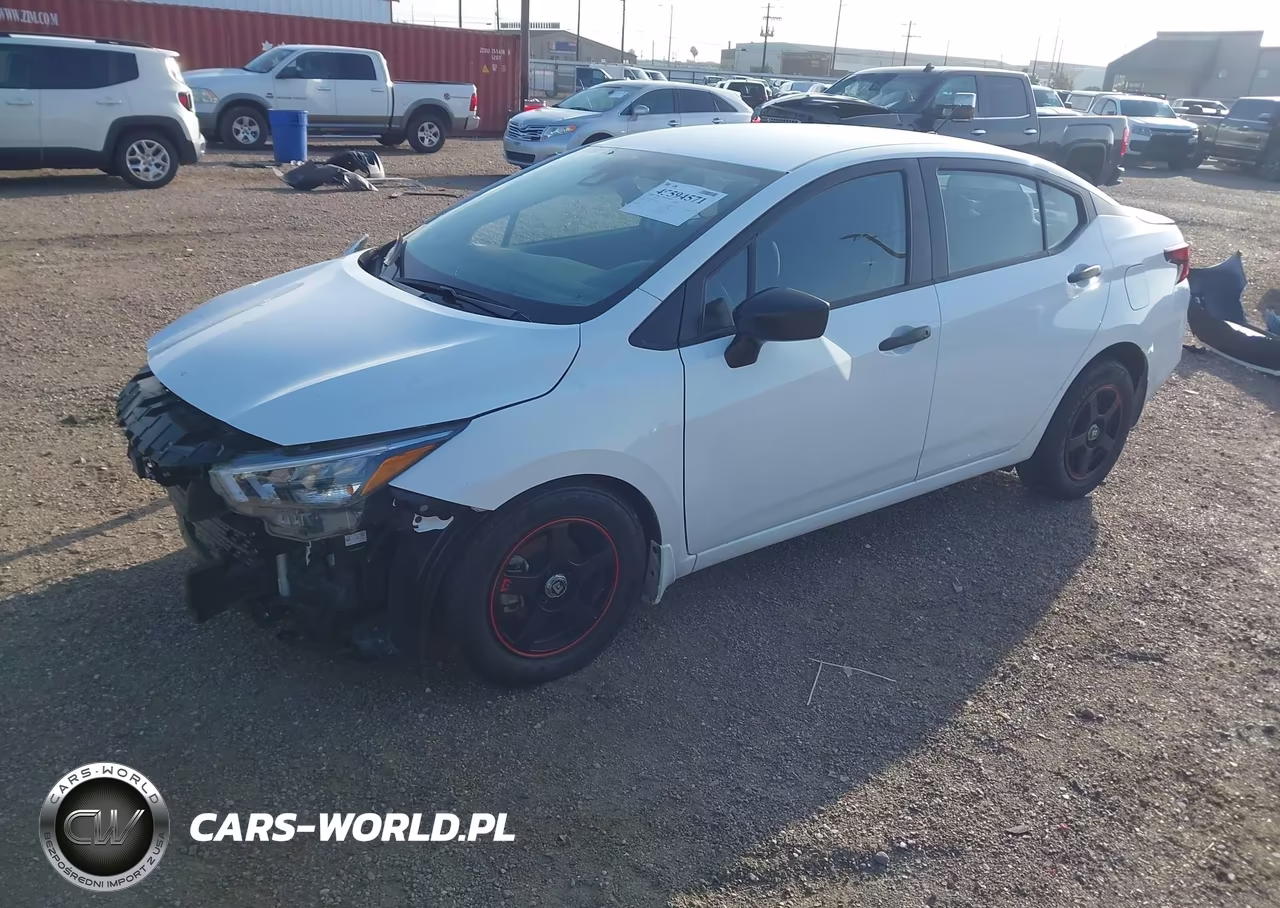 2025 Nissan Versa 1.6 S VIN:3N1CN8DV5SL826662 - 2