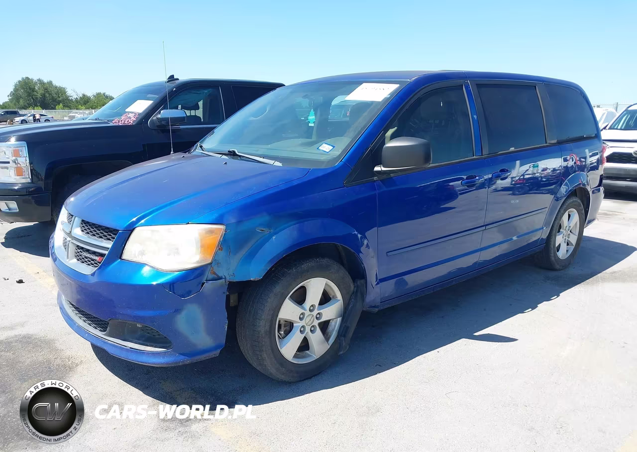 2013 Dodge Grand Caravan Se VIN:2C4RDGBG4DR760653 - 2