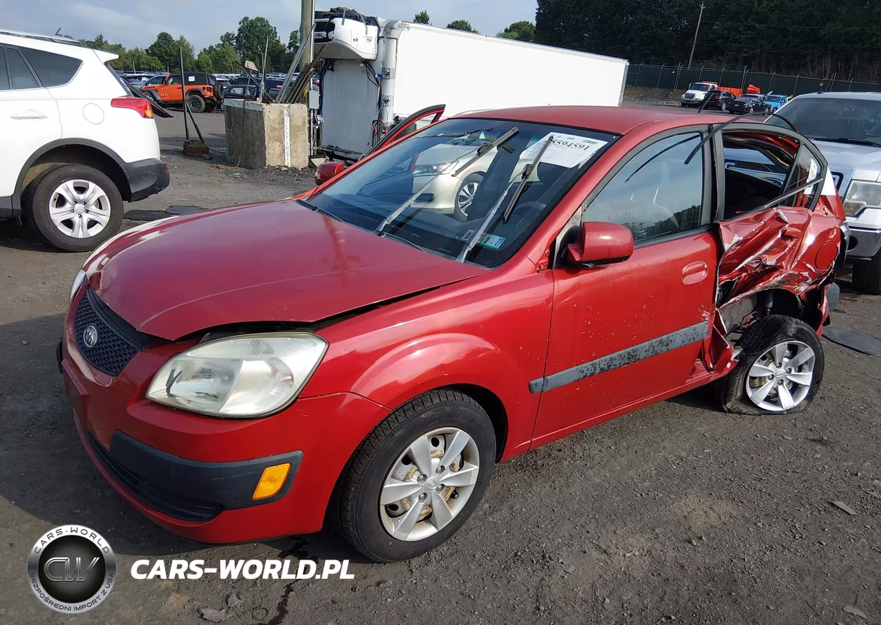 2008 Kia Rio5 Lx VIN:KNADE163786371561 - 2