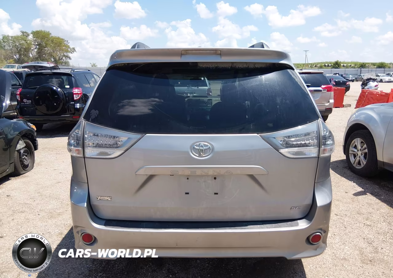 2011 Toyota Sienna Se VIN:5TDXK3DC0BS167473 - 16