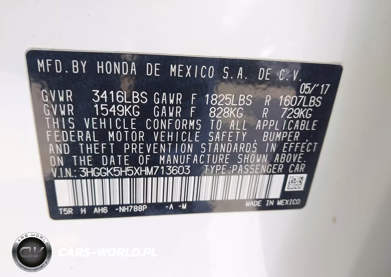 2017 Honda Fit Lx VIN:3HGGK5H5XHM713603 - 9