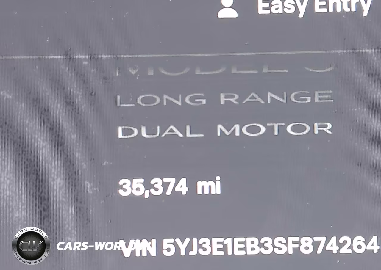 2025 Tesla Model 3 Long Range All-Wheel Drive VIN:5YJ3E1EB3SF874264 - 15