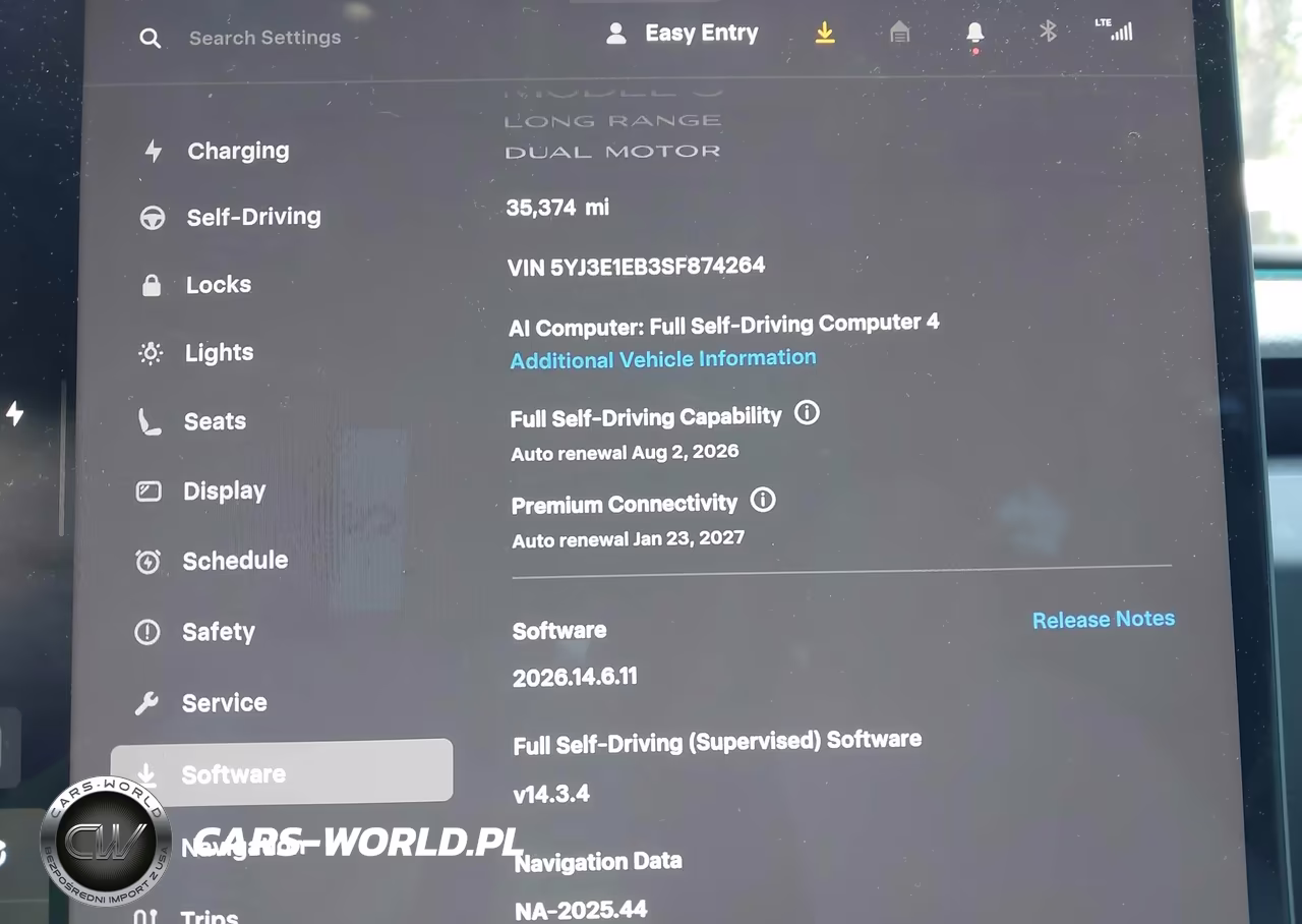 2025 Tesla Model 3 Long Range All-Wheel Drive VIN:5YJ3E1EB3SF874264 - 7
