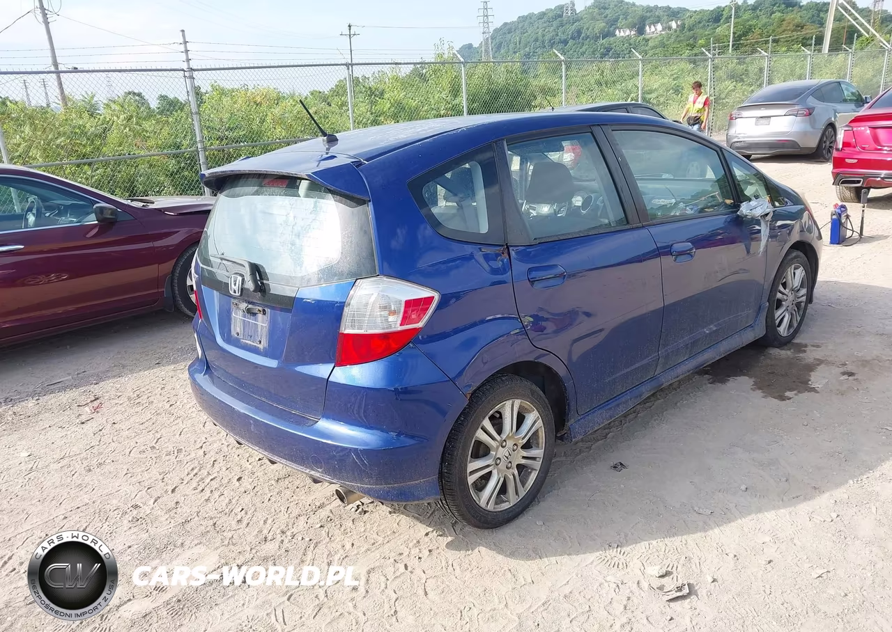2010 Honda Fit Sport VIN:JHMGE8H40AS028293 - 4