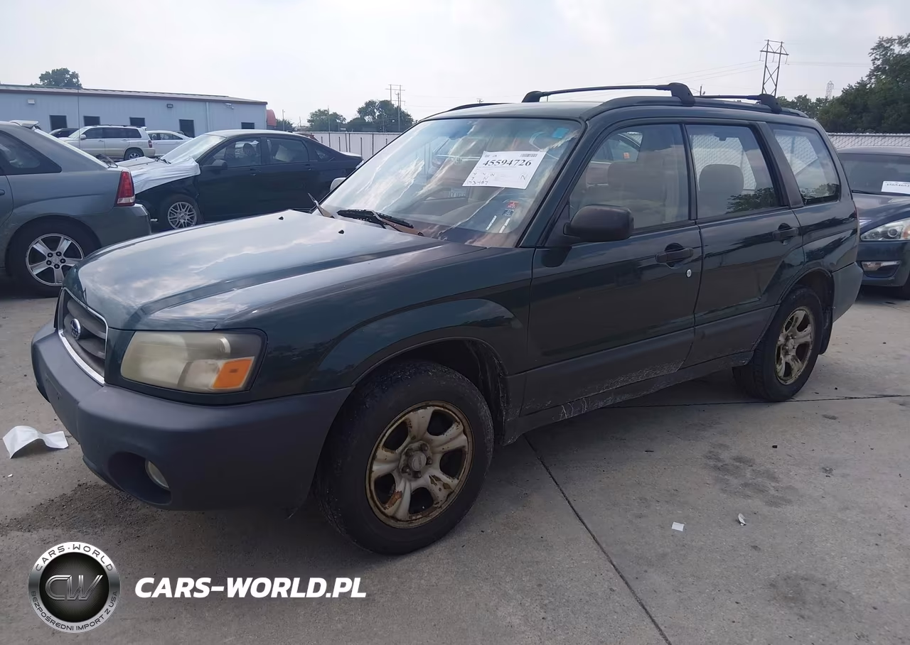 2003 Subaru Forester X VIN:JF1SG63623H750289 - 2