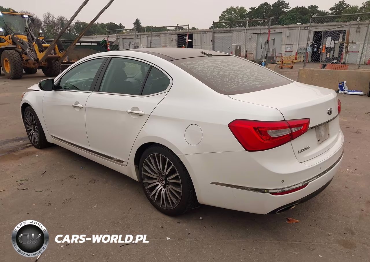 2014 Kia Cadenza Premium VIN:KNALN4D70E5127206 - 3