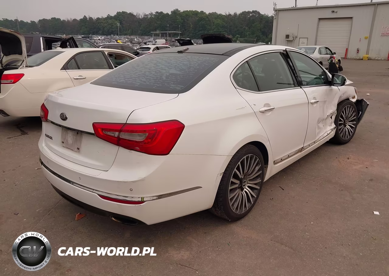 2014 Kia Cadenza Premium VIN:KNALN4D70E5127206 - 4