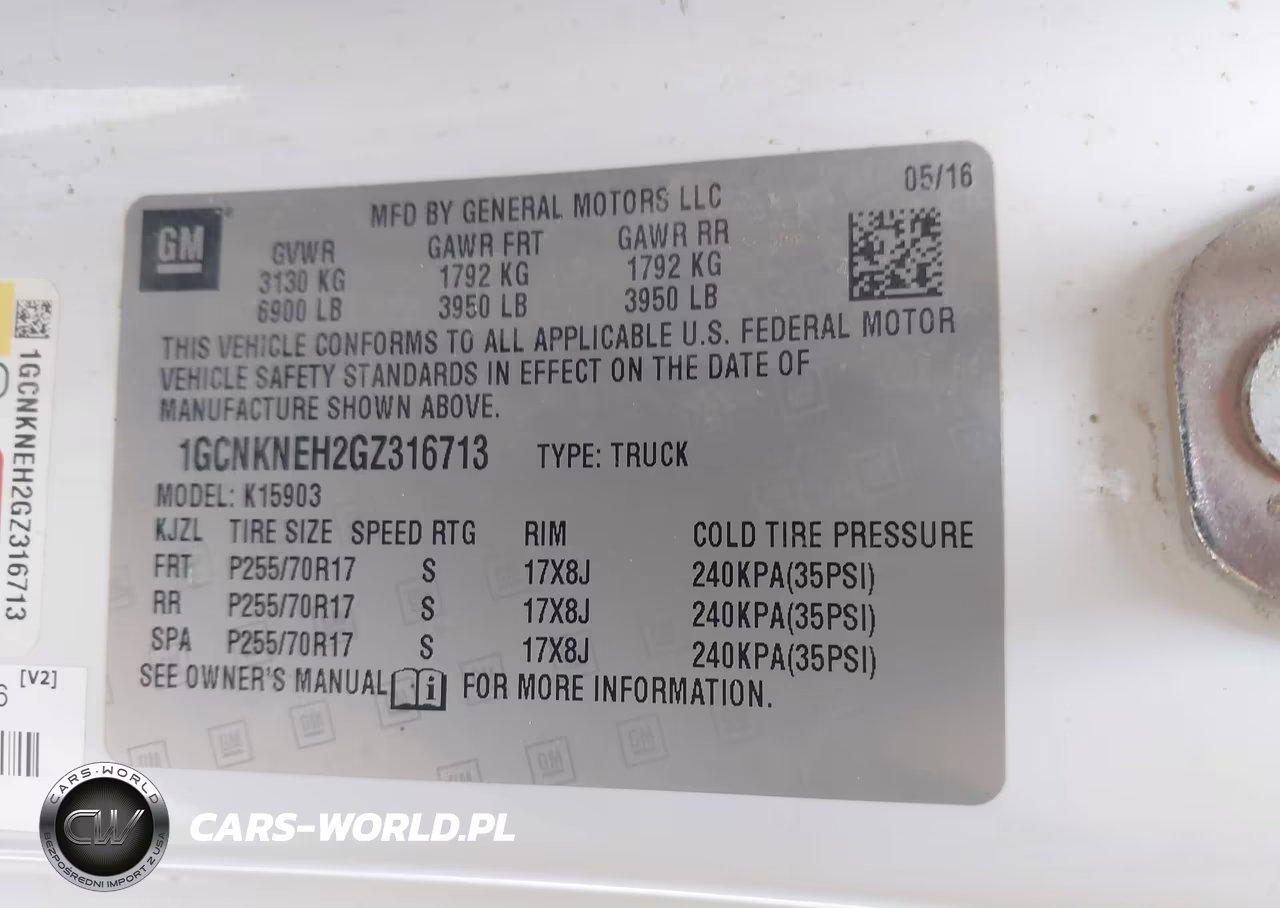 2016 Chevrolet Silverado 1500 Work Truck VIN:1GCNKNEH2GZ316713 - 9