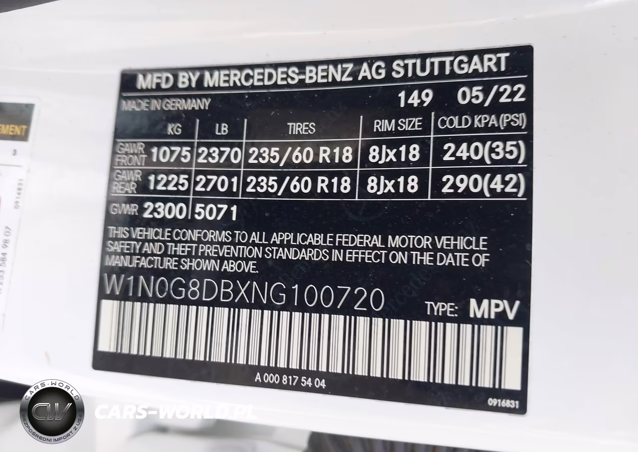2022 Mercedes-Benz Glc 300 Suv VIN:W1N0G8DBXNG100720 - 9