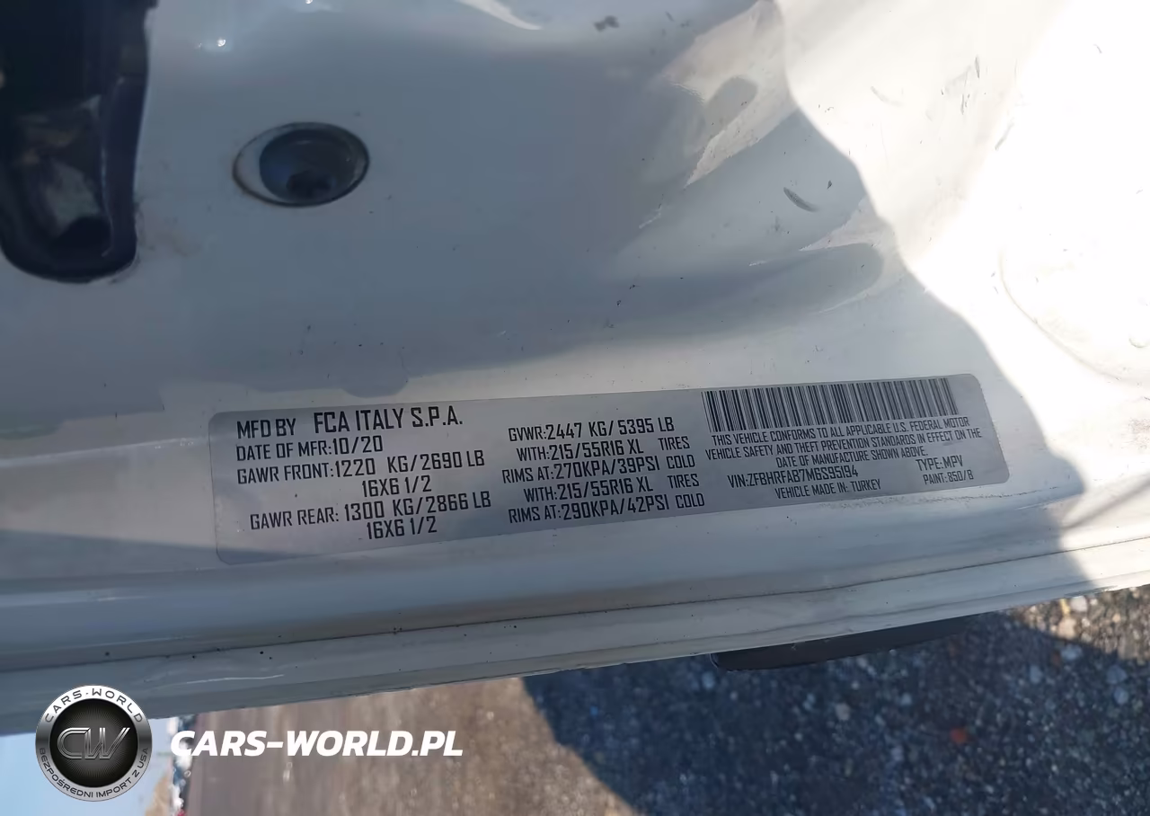 2021 Ram Promaster City Tradesman VIN:ZFBHRFAB7M6S95194 - 9