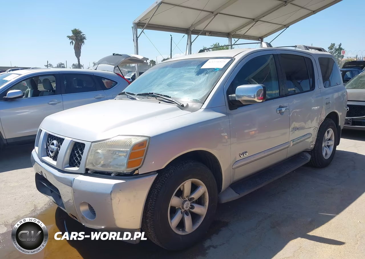 2007 Nissan Armada Se VIN:5N1AA08A87N718144 - 2