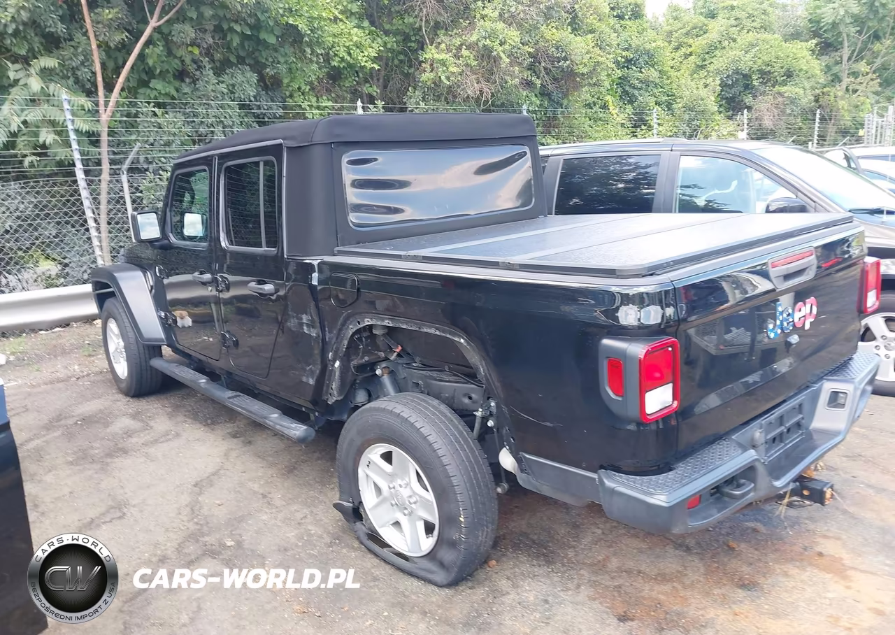 2020 Jeep Gladiator Sport S 4X4 VIN:1C6HJTAGXLL126874 - 3