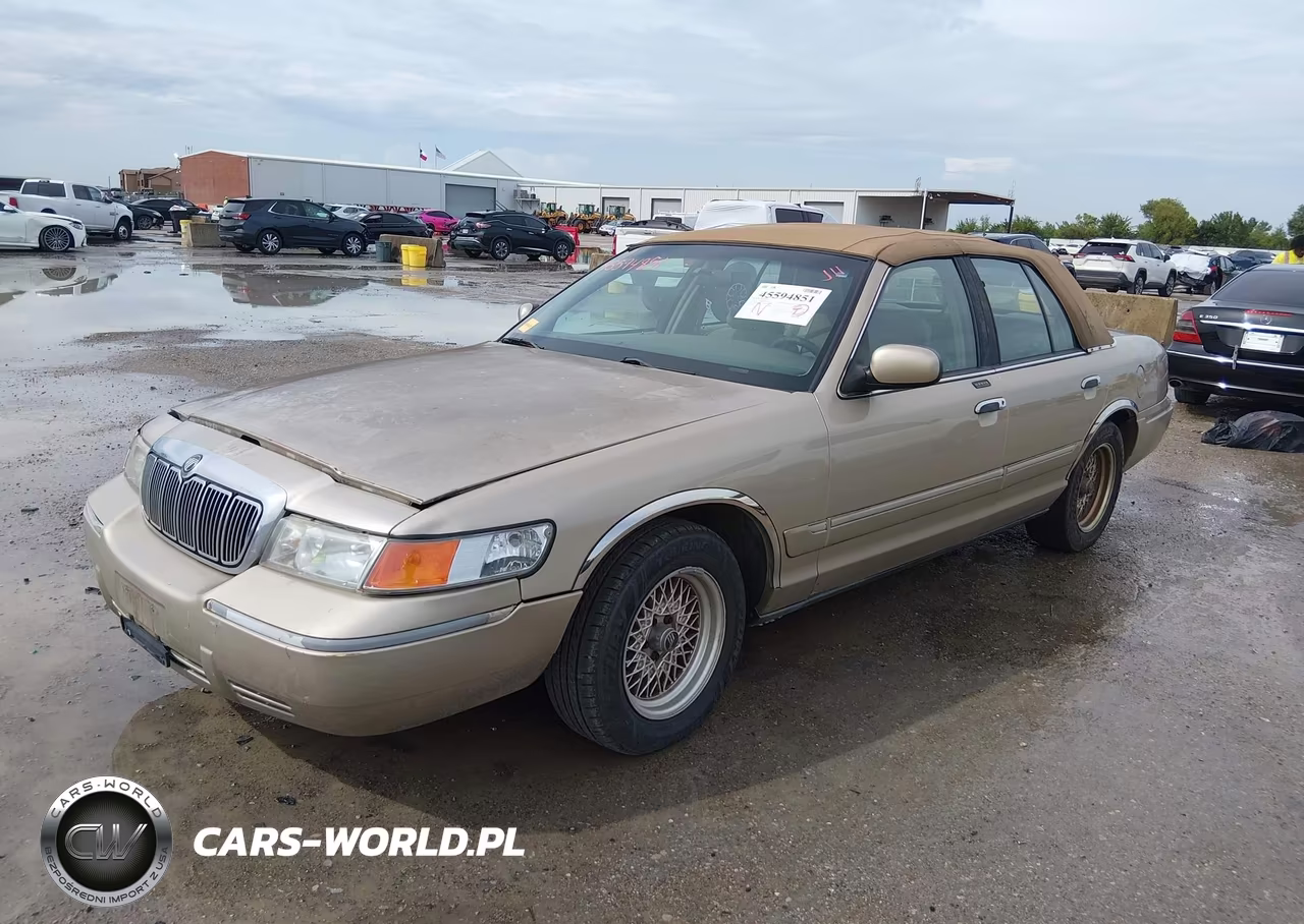 1999 Mercury Grand Marquis Gs VIN:2MEFM74W1XX689577 - 2