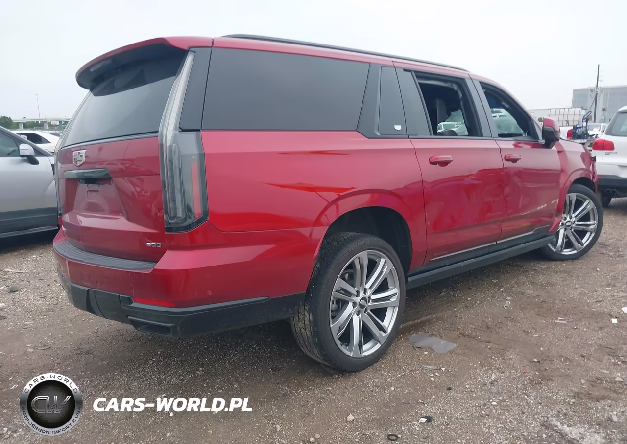 2025 Cadillac Escalade Esv Sport Platinum VIN:1GYS9RRL3SR231838 - 4