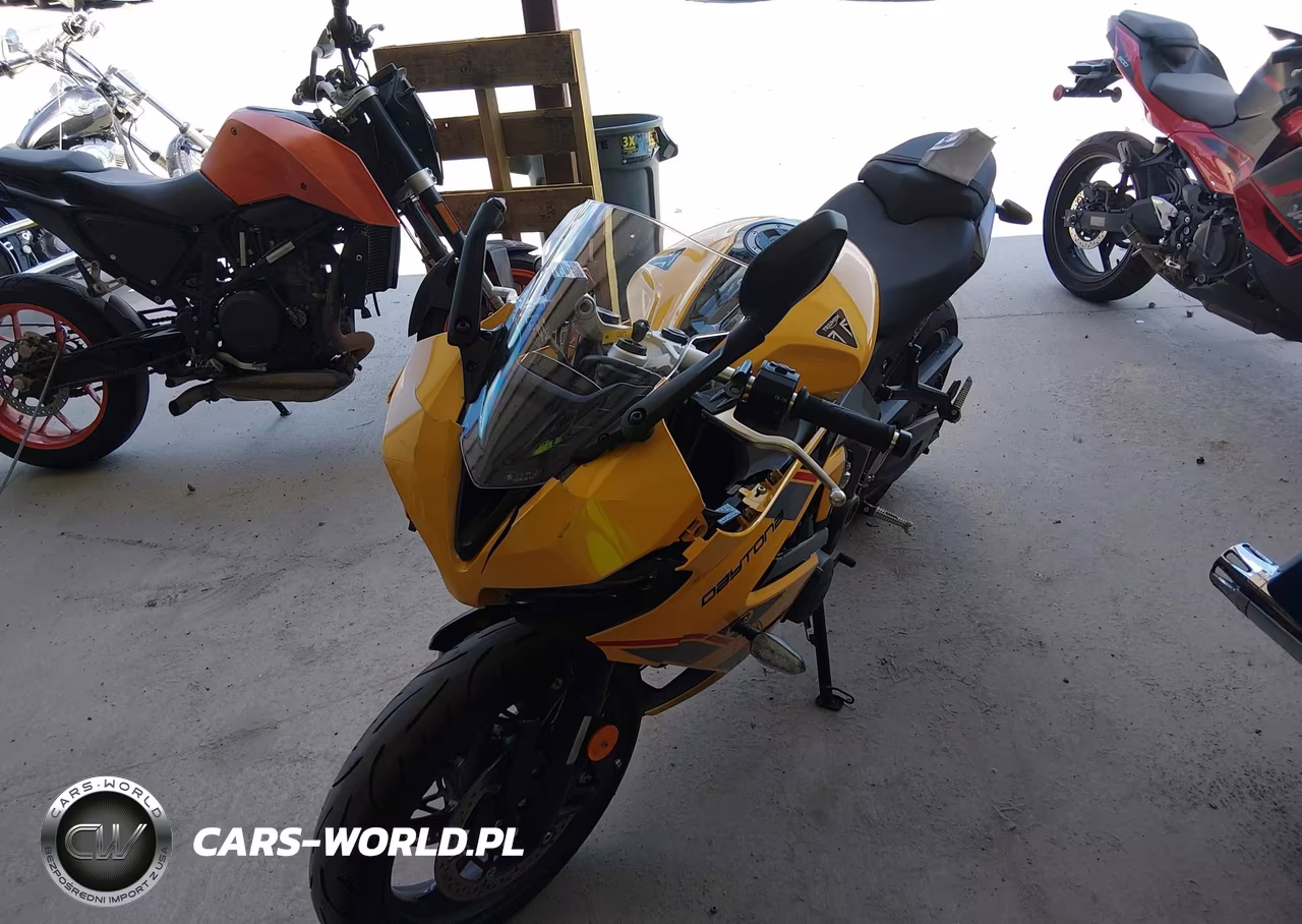 2026 Triumph Motorcycle Daytona 660 VIN:SMTL23UF6TTCP0302 - 2