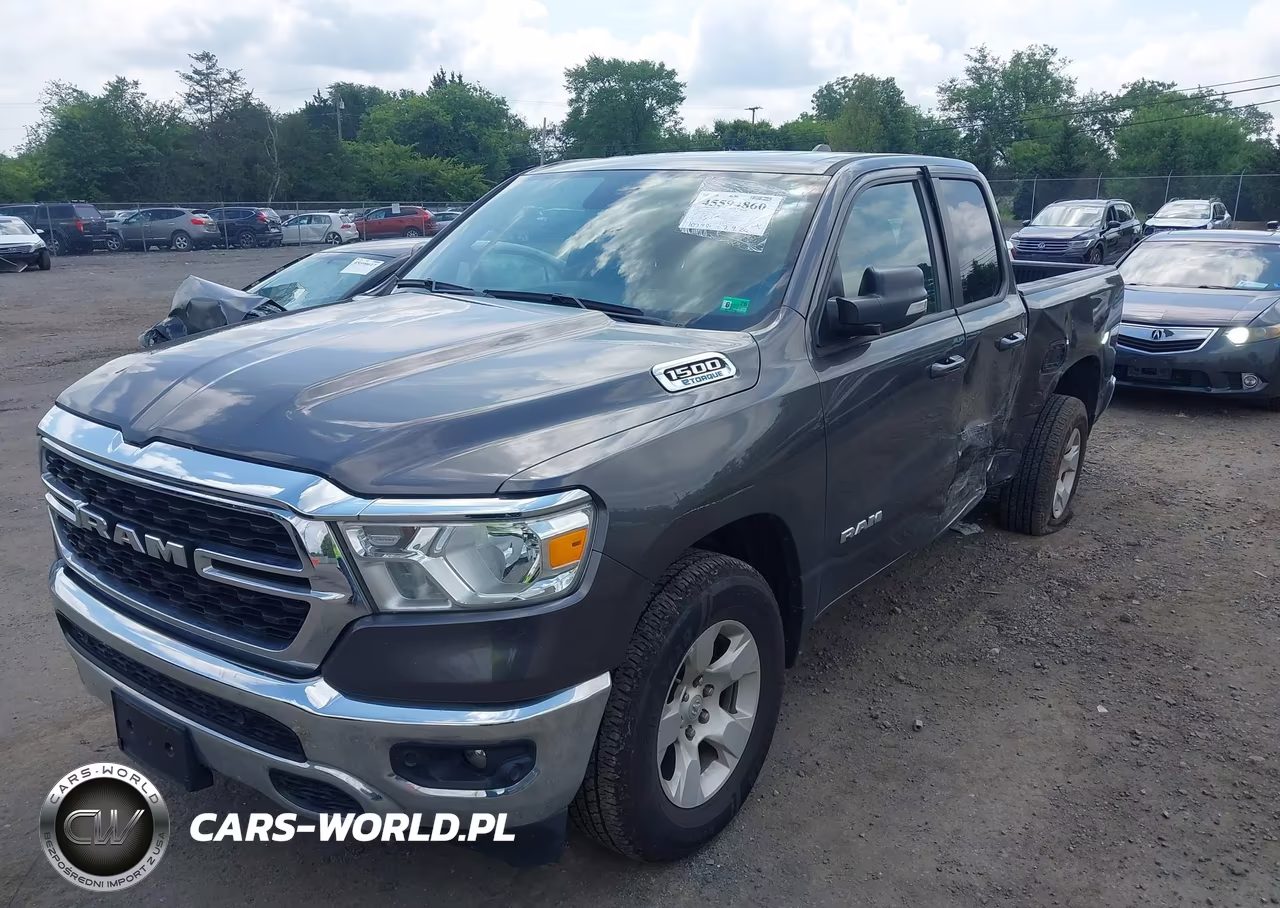2022 Ram 1500 Big Horn 4X4 6'4 Box VIN:1C6RRFBG5NN279361 - 2