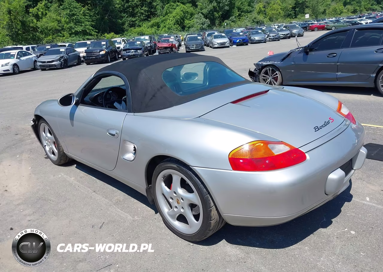 2002 Porsche Boxster S VIN:WP0CB29862U661555 - 3