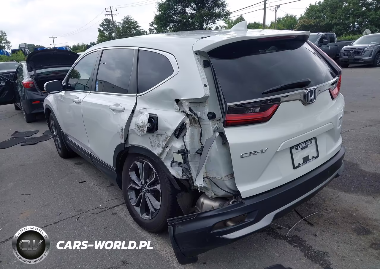 2022 Honda Cr-V Awd Ex VIN:2HKRW2H52NH652596 - 3
